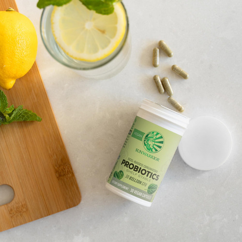 Sunwarrior Probióticos Cápsulas Veganas À Base De Solo | 10 - Imagem 12