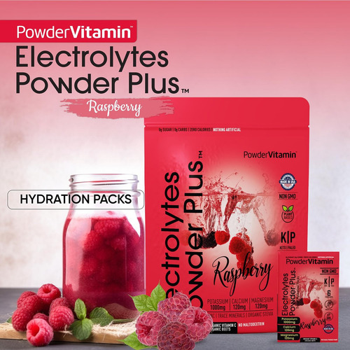 Pó Eletrólito Powervitamin - Framboesa - Imagem 6