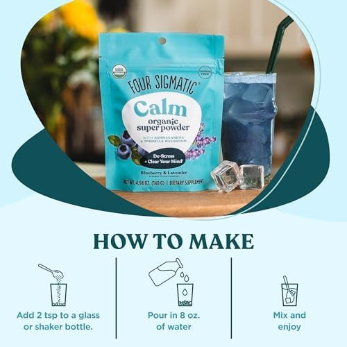 Quatro Sigmatic Calm Super Powder Orgânico Superalimento Em - Imagem 11