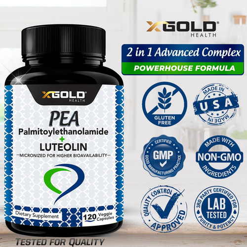 Palmitoiletanolamida 630 Mg + Luteolina Padronizada 98% - Er - Imagem 9