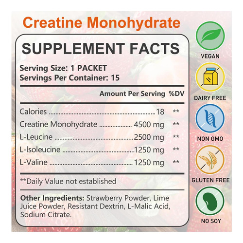 Creatina Micronizada Em Pó Mono-hidrato Para Homens E A E E - Imagem 2
