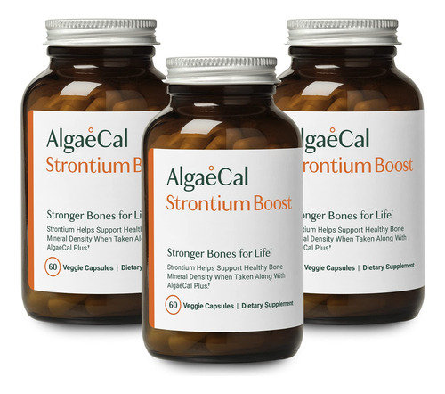 Suplemento De Resistência Óssea Algaecal Strontium Boost 680 - Imagem 5