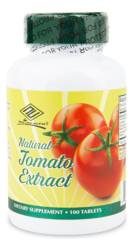Extrato De Tomate Natural Nu-health Com Licopeno - 100
