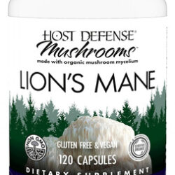 Host Defense Mushrooms Lion&quots Mane - Cápsulas Suplementares