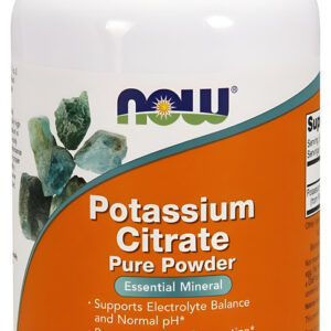 Citrato De Potássio Em Pó Now Foods 12 Onças