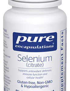 Suplemento Pure Encapsulations Selênio (citrato) 60 Cápsulas
