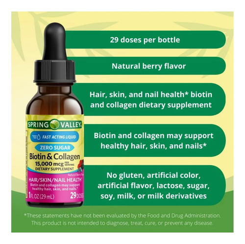 Loja Venancio"s Biotina E Colágeno 15000mcg Sabor Frutas Ver - Imagem 8