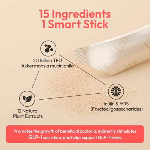 Suplemento Lotfly Glp-1 Para Mulheres E Homens Com Akkermans - Imagem 7