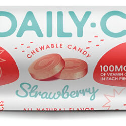 Daily-c Morango Mastigável Vitamina C - 100mg Por Unidade