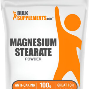 Estearato De Magnésio Em Pó Bulksupplements - 100g