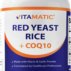 Arroz Vermelho Levedado Vitamatic Sem Citrinina 1200 Mg