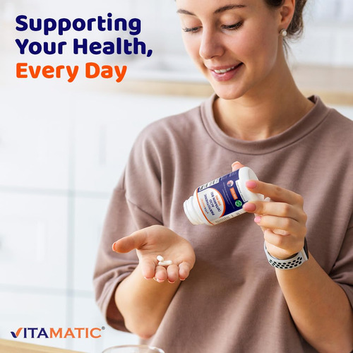 Suplemento De Ácido Pantotênico Vitamático (vitamina B5) 500 - Imagem 6