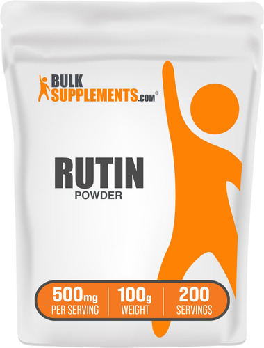Suplemento Bulksupplements.com Rutina Em Pó 100g