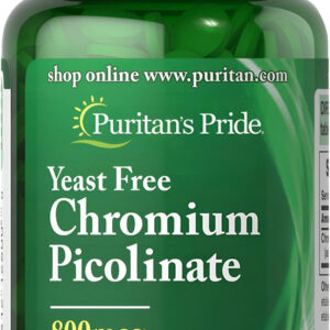Picolinato De Cromo Puritan&quots Pride 800 Mcg 90 Comprimidos