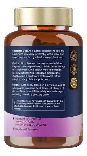 Suplemento Totaria Dim 400 Mg Lipossomal Extra Strength 120 - Imagem 8