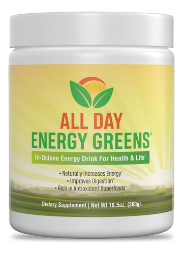 Suplemento De Mistura Em Pó Ivl All Day Energy Greens