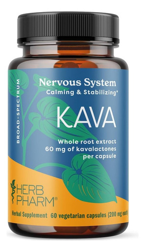 Extrato De Raiz De Kava Da Herb Pharm Para Reduzir O Estress - Imagem 6