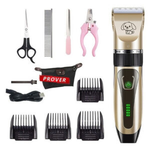 . Maquininha Pet Tosa Aparador Recarregável Cachorro Usb