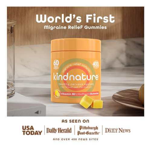 Suplemento Kind Nature Vitamin B2 Gomas Riboflavina 400mg - Imagem 8