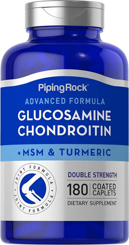 Piping Rock Advanced Dupla Força Glucosamina Condroitina Msm - Imagem 8