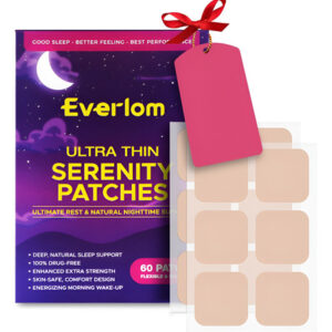 Adesivo Para Dormir Everlom Extra Strength: 60 Peças