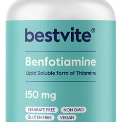 Suplemento Bestvite Benfotiamina 150 Mg 120 Cápsulas