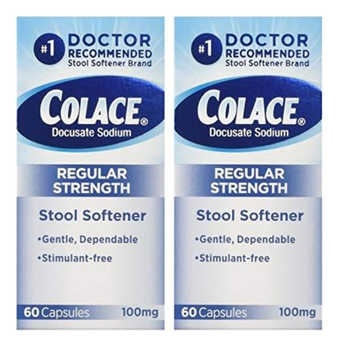 Caps Colace 100 Mg 60 2-pack - Imagem 6