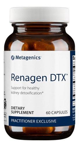 Cápsulas Metagenics Renagen Dtx, 60 Contagens
