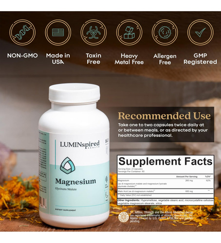 Alta Absorção De Alta Saúde (glicinato De Magnésio) 260mg - - Imagem 11