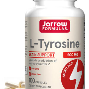Suplemento Jarrow Formulas L-tirosina 500 Mg 100 Cápsulas