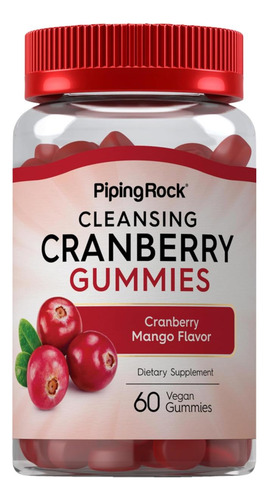 Gomas De Cranberry Piping Rock | 60 Contagens | Sabor Manga - Imagem 7