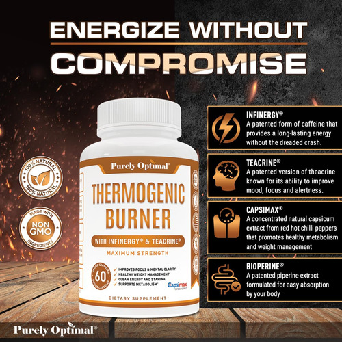 Pílulas Dietéticas Termogênicas Para Controle De Peso Purame - Imagem 4