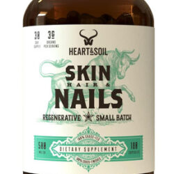Heart & Soil - Suplemento Para Pele, Cabelo E Unhas - Vitami