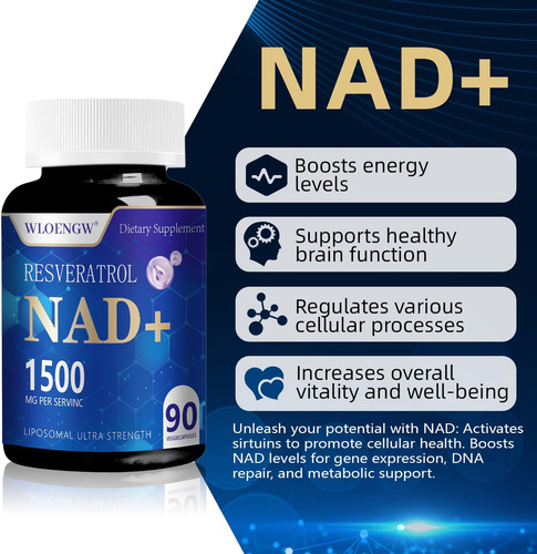 Wlongw Novo Nad Suplemento - Suplemento Lipossomal Nad+ Com - Imagem 10