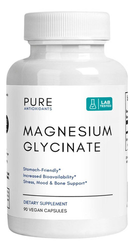 Glicinato De Magnésio Puro - 275mg - Amigável Ao Estômago, E - Imagem 6