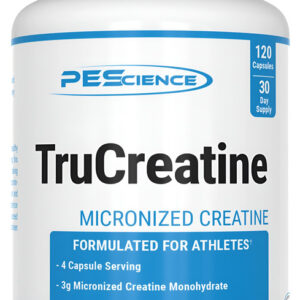 Cápsulas De Creatina Trucreatine Da Pescience 120 Unidades