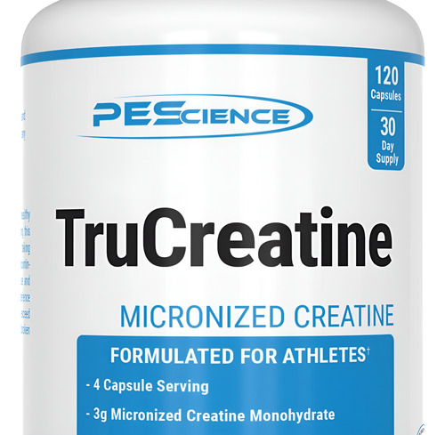 Cápsulas De Creatina Trucreatine Da Pescience 120 Unidades