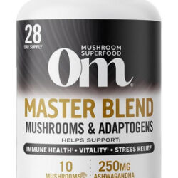Om Mushroom Superfood Master Blend Cogumelos E Adaptógenos,