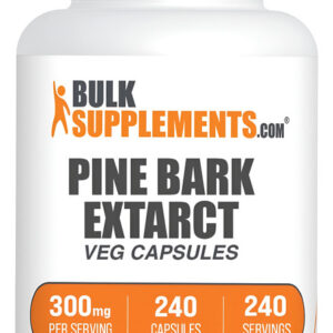 Cápsulas De Extrato De Casca De Pinheiro Bulksupplements