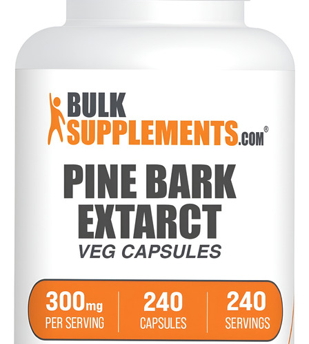 Cápsulas De Extrato De Casca De Pinheiro Bulksupplements