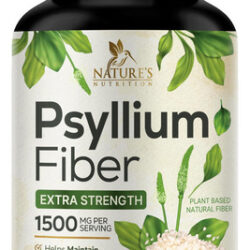 Suplemento De Fibra De Casca De Psyllium Nature&quots Nutrition