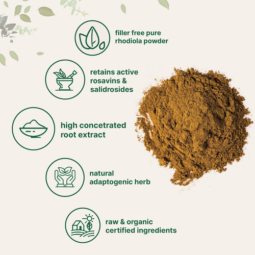Micro Ingredientes Extrato De Raiz De Rhodiola Rosea Orgânic - Imagem 8