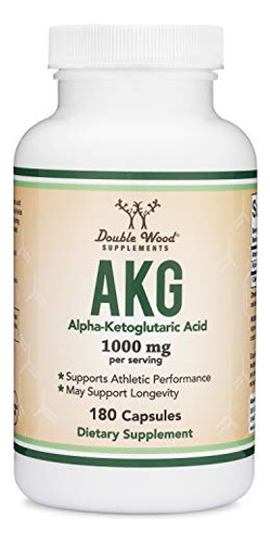 Suplemento Suplementos De Madeira Dupla Akg 1.000 Mg 180 Cáp - Imagem 4