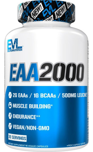 Evlution Nutrition Eaa2000 - Aminoácidos Essenciais - Imagem 3