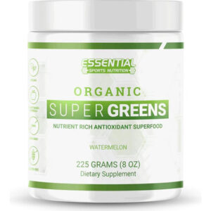 Pó De Super Greens Orgânicos De Nutrição Esportiva Esportiva