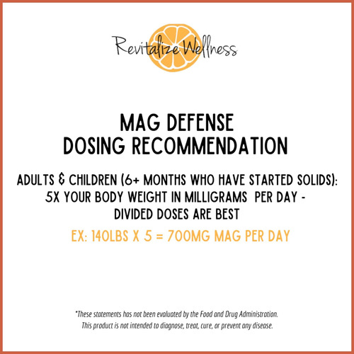 Revitalize Wellness Mag Defense | Dose Ortomolecular De Magn - Imagem 7