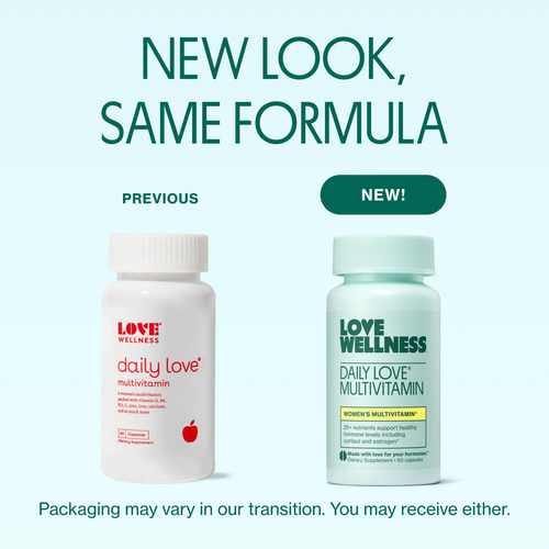 Multivitamínico Love Wellness Daily Love Women 60 Cápsulas - Imagem 2