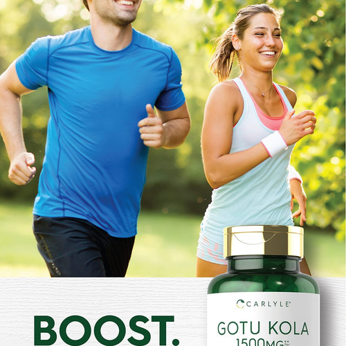 Cápsulas De Gotu Kola Carlyle 1500mg | 180 Unidades - Imagem 6