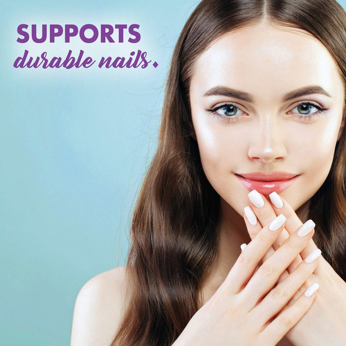 Bluebonnet Biotina 5000 Mcg Para Cabelo E Unhas, 60 Cápsulas - Imagem 6