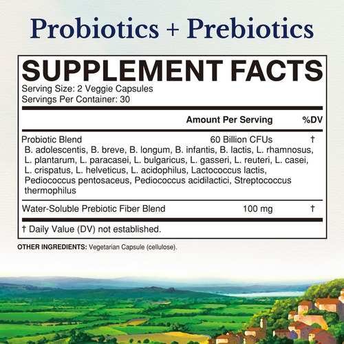 Probióticos E Prebióticos Vitalitown | 60 Bilhões De Ufc - Imagem 7